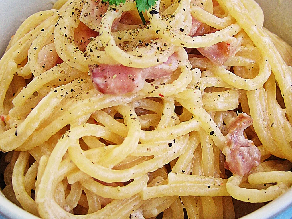 Karbonara spageti Naprosto dokonalé