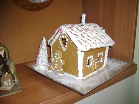 kućica od gingerbread tijesta :)