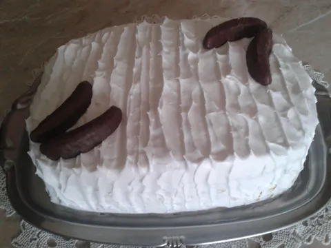Torta od bananica by klipicslavica