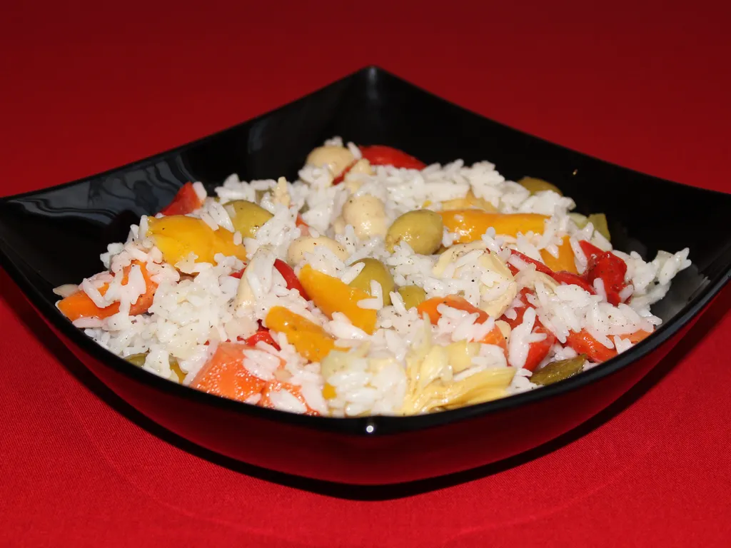 Salata do riže - Insalata di riso