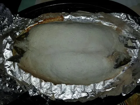 Morska riba pečena u soli
