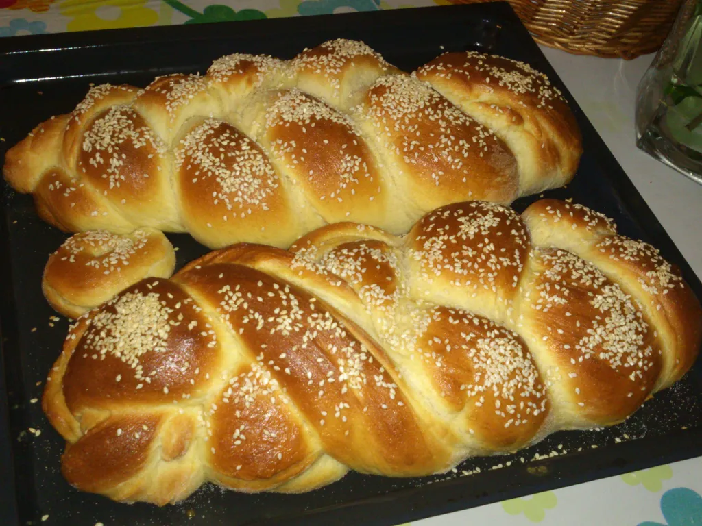 Pletenica sa jajima-Challah bread za Shabbat