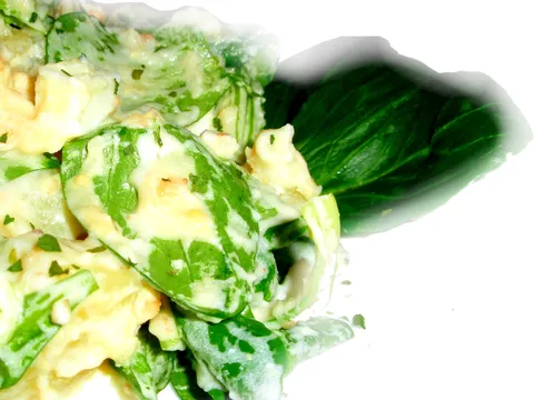 Zelena krumpir salata