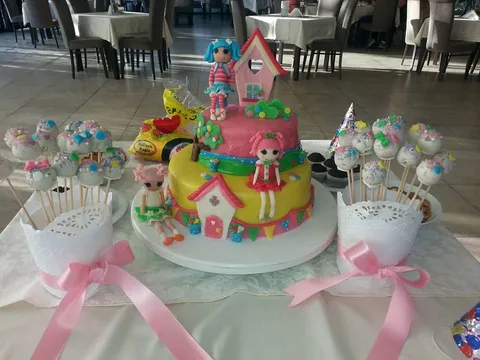 Lalaloopsy cake and pops