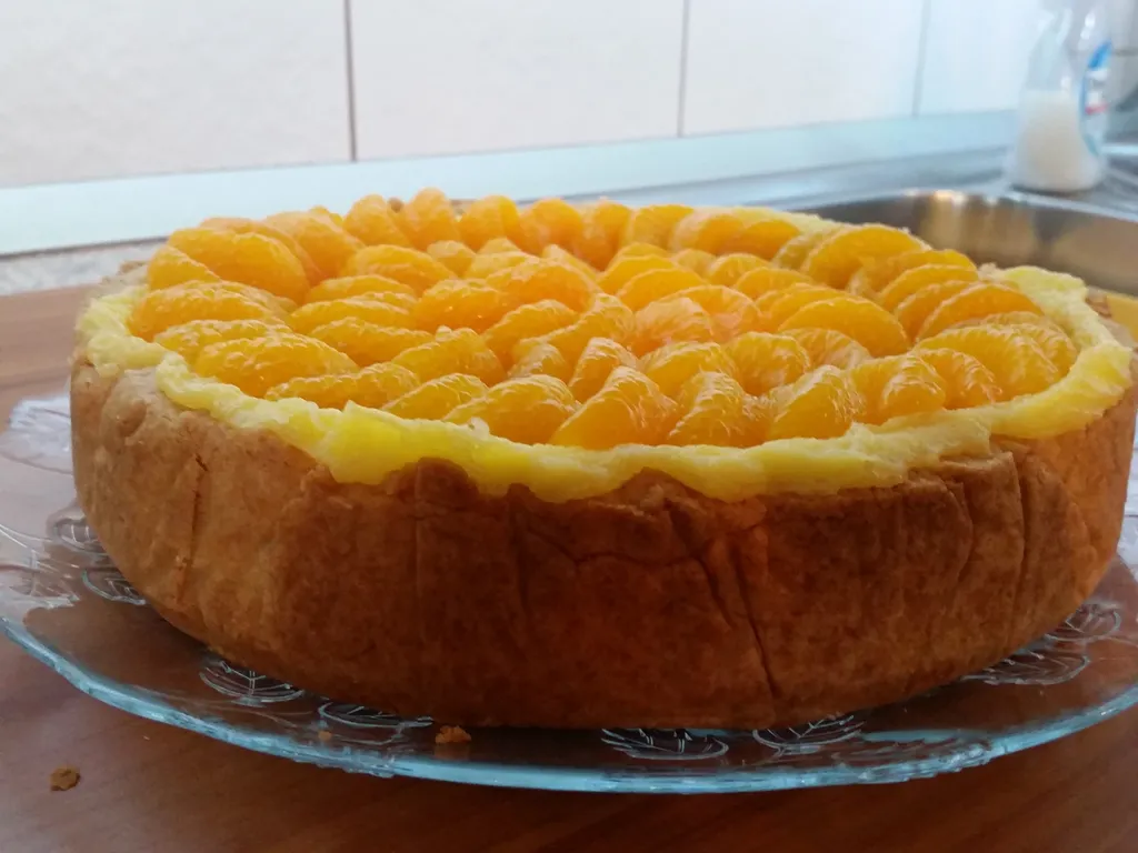 Schmandt torta s mandarinama