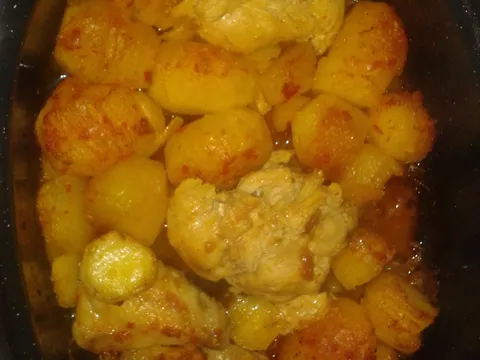 Lepeza krompir sa piletinom