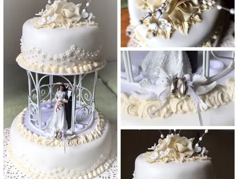 Mini  torta za vjenčanje