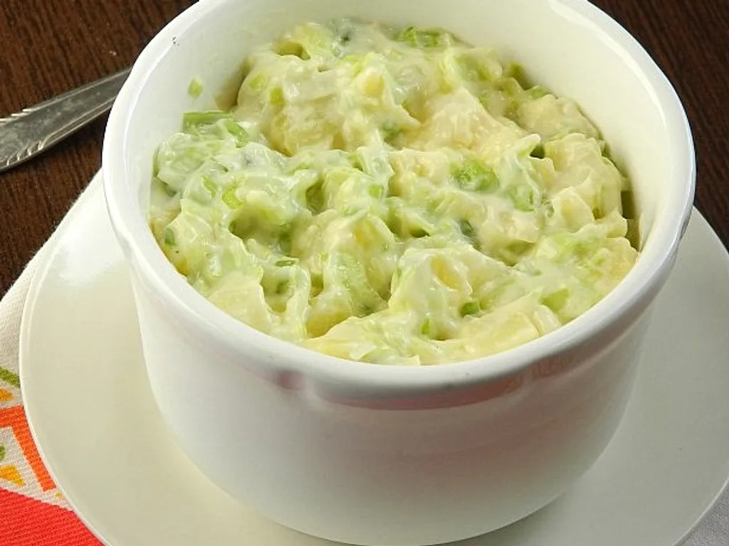 Posna salata od praziluka i krompira