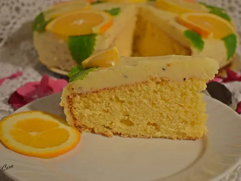 ღ Torta od citrusa s glazurom od naranči i limuna /Stella cake