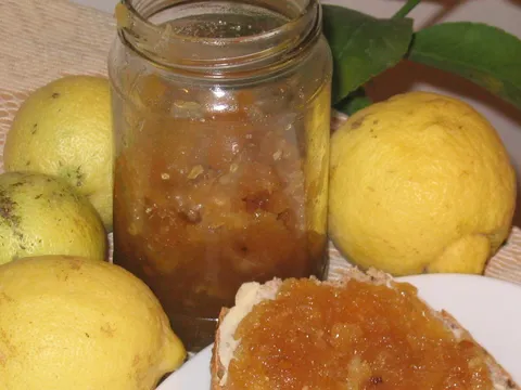 Marmelada od limuna na trominutnom kruhu