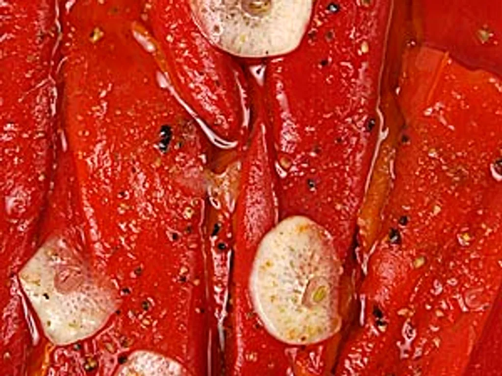 Pečena paprika roga