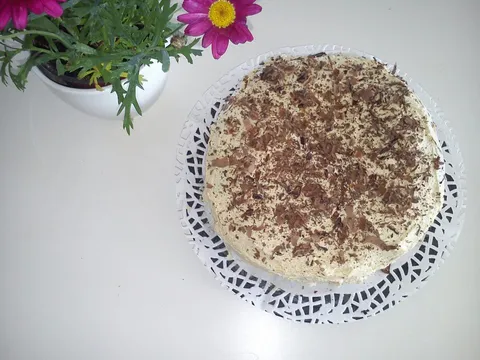 vegan cokoladna torta s kremom od narance i cimeta