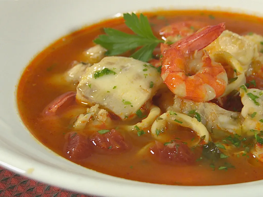 Sopa de mariscos (Španjolska riblja juha)