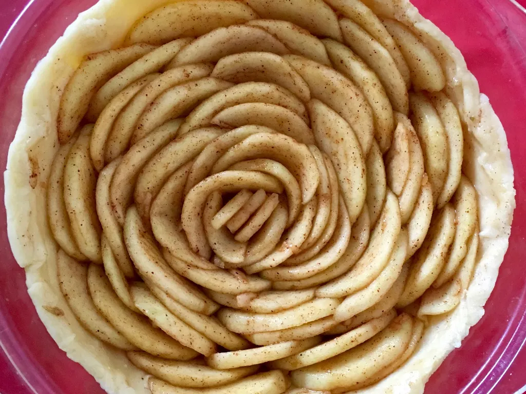 Mirisna ruža od jabuka