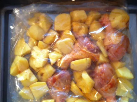 bataci i krumpir u vrećici