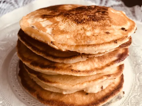 Pancakes sa Borovnicama