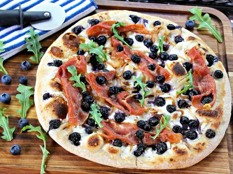 Blueberry Pizza...