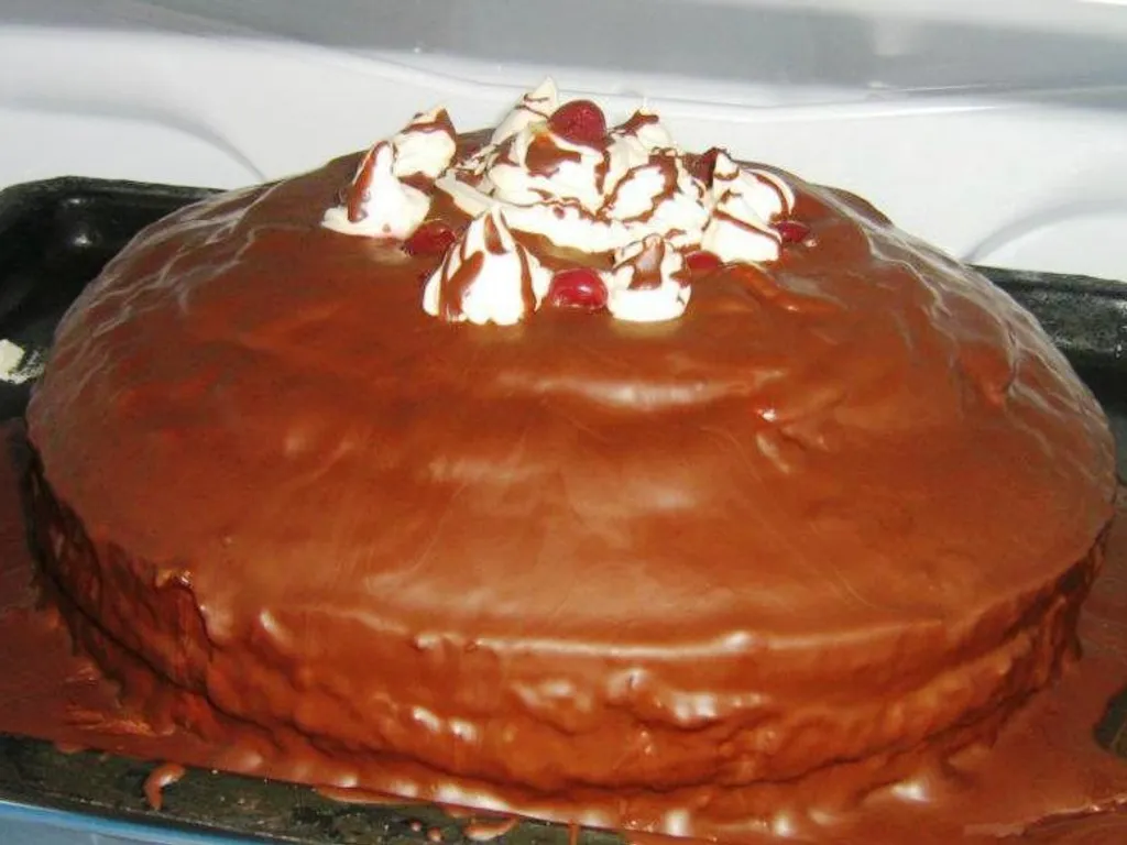 Moja verzija Swarcwald torte :D