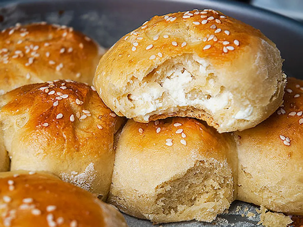 TUTMANIK - Kruh rolice/pecivo sa sirom na Tursko-Bugarski nacin