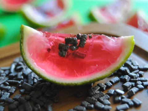 Lime Jello Watermelons