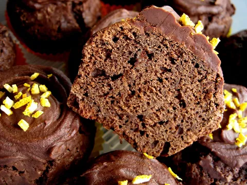 Jaffa muffins sa cokoladom ganache by renci11