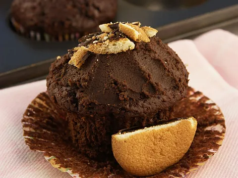 Jaffa muffin sa cokoladom ganache by renci11