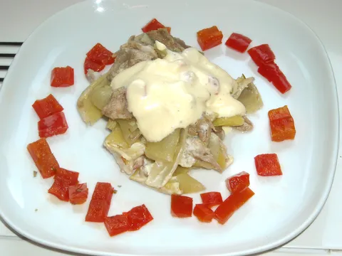 Salata od boranije sa junecim mesom
