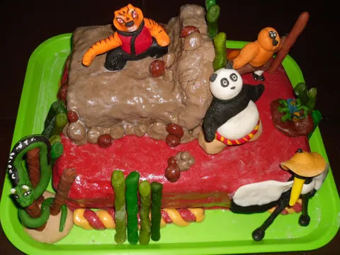 Kung fu panda torta