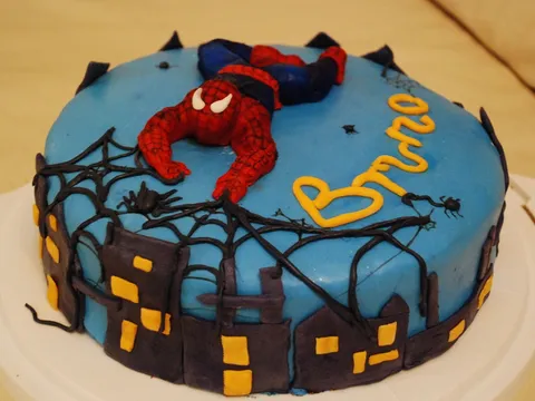 Spiderman torta za Bruna