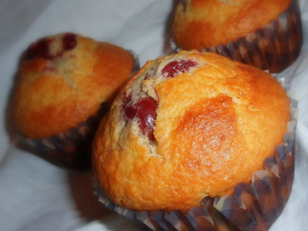 CocoCherry Muffins