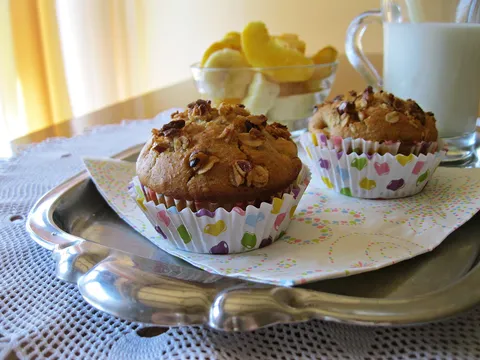 Zdravi muffins sa breskvama