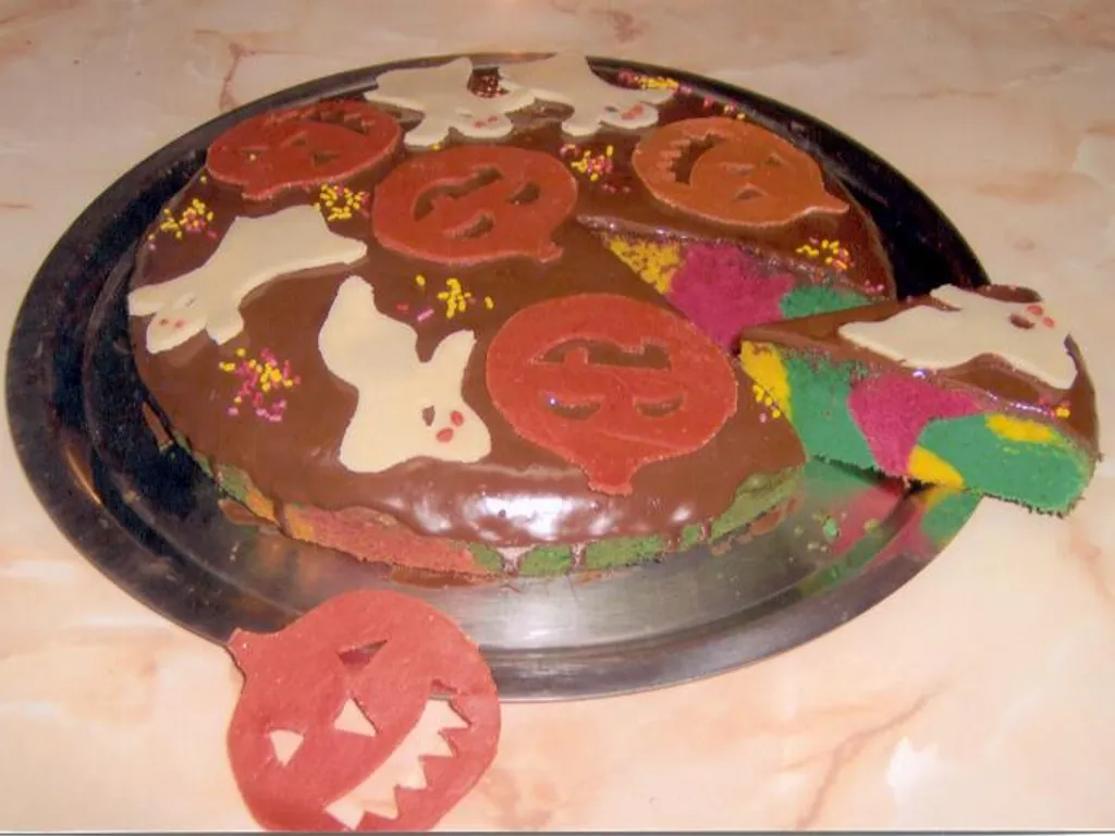 Halloween torta