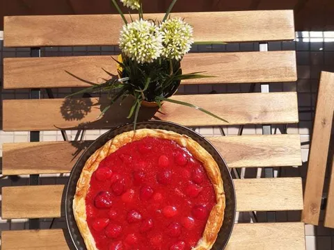 Brzinska pita od jagoda/#strawberrypie