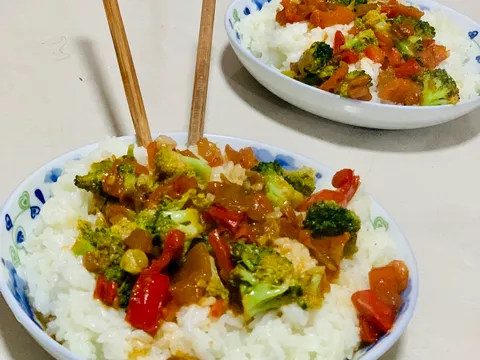 Kineska riža sa povrćem