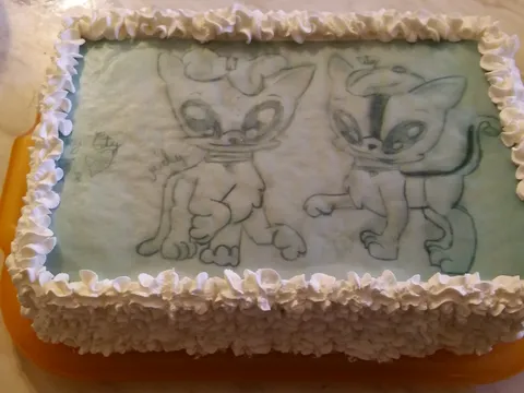 Crtež na torti