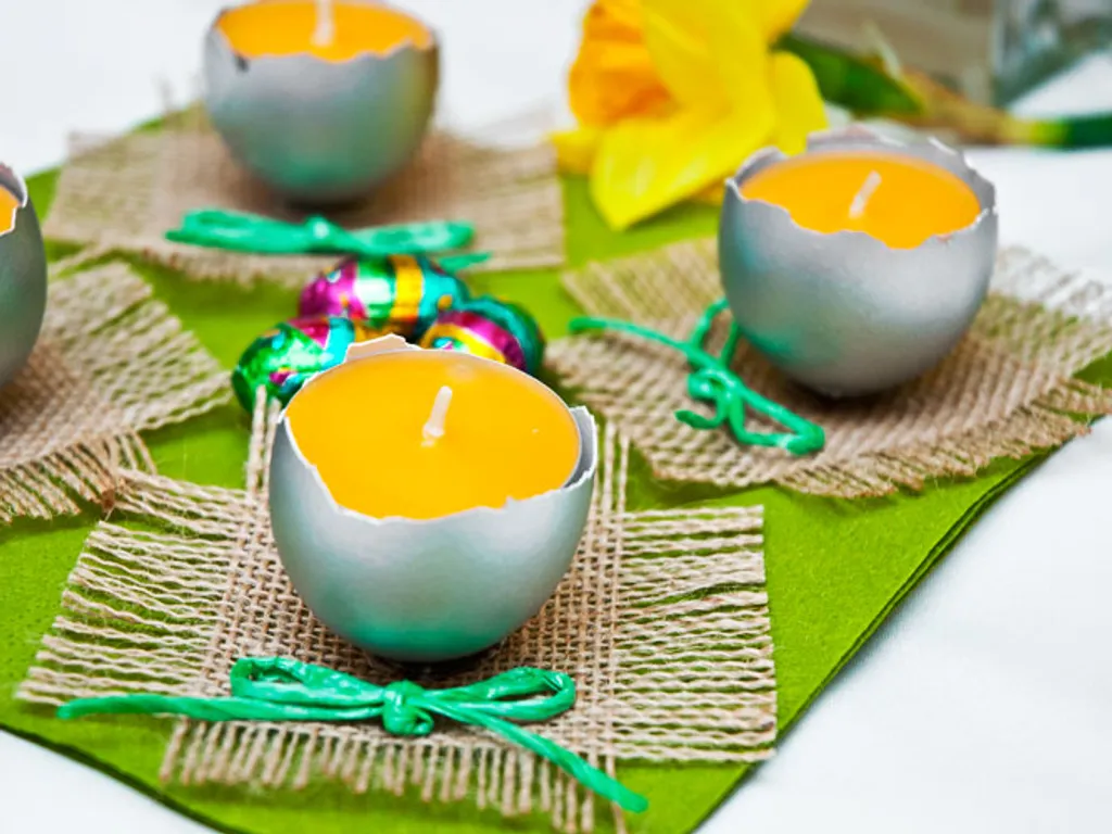 Jaja - dekorativne svjecice za Uskrs