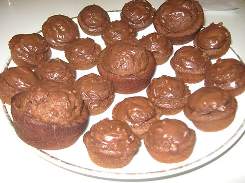 Ferrero muffins, recept by sandra5