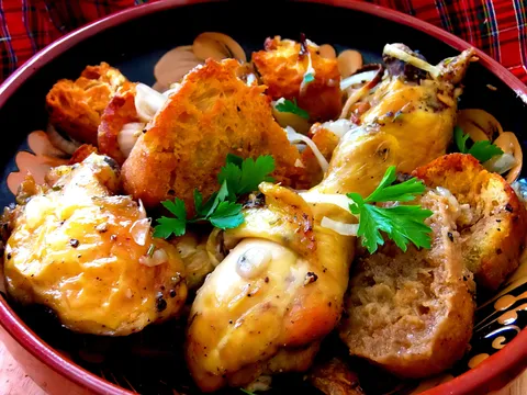 Sicilijanska rustikalna piletina na kruhu
