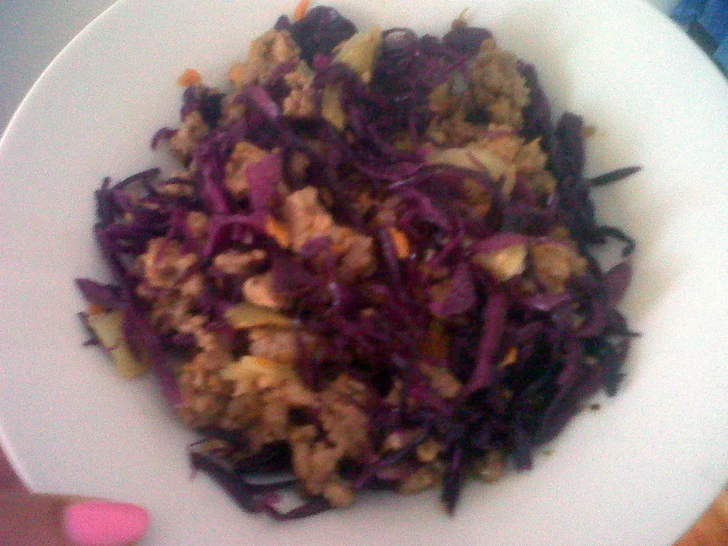 purple lunch