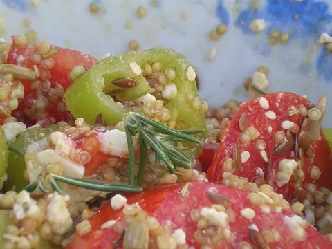 Quinoa - ljetnja salata Dijetalna ishrana XXX