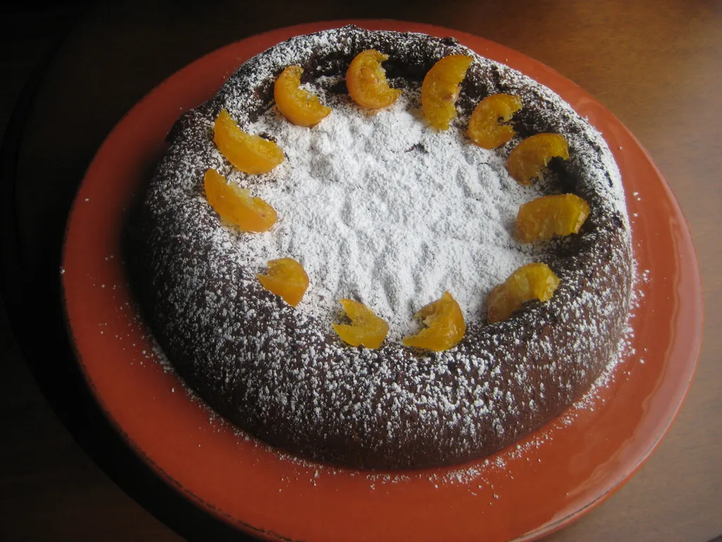 Cokoladna palenta sa narancom (palenta torta)