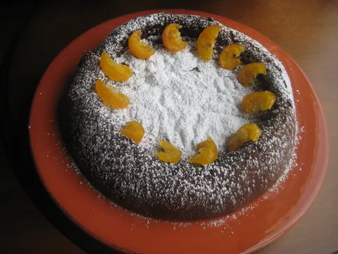 Cokoladna palenta sa narancom (palenta torta)