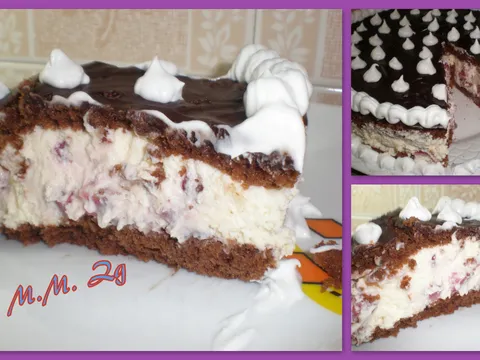 Brownie parfe torta s jagodama :)