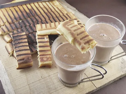 Topla čokolada i vafli-prava uživancija po Jamie Oliveru