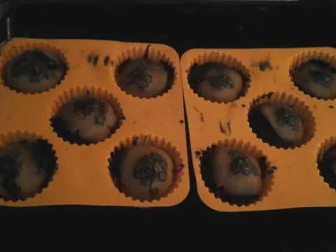 Moji muffini u novim silikonskim kalupićima
