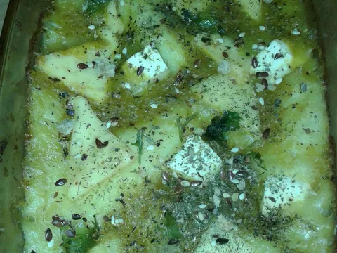 Pire krumpir s umakom od tikve