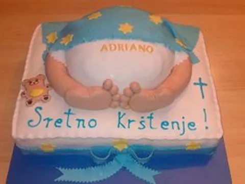 Za krštenje- Adriano!