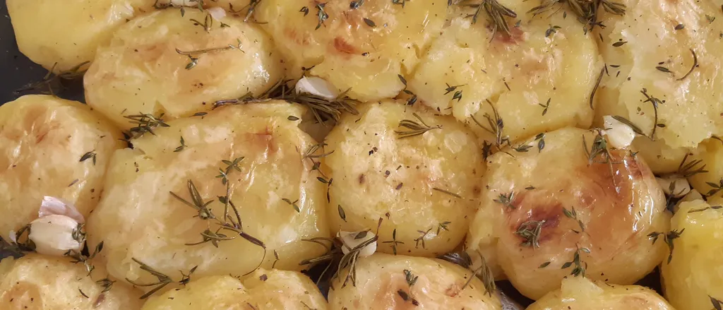 Krumpir kuhano peceni