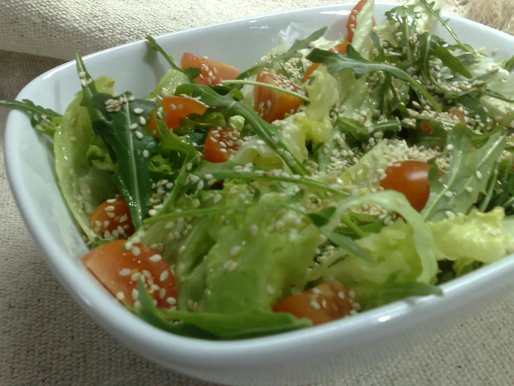 Zelena salata sa rukolom
