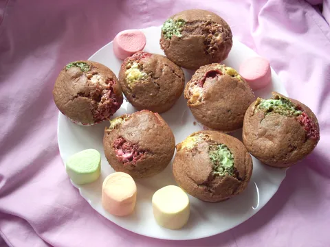 Sareni Marshmallow Muffins
